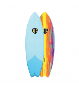 O&E Flame Epoxy Super Twin 6'0'' Surfboard