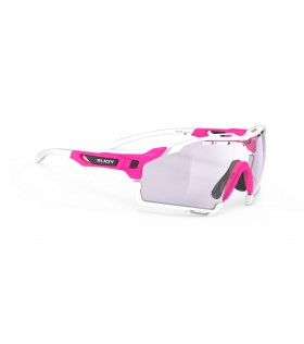 Слънчеви Oчила Rudy Cutline Pink Fluo Matte ImpactX Photochromic 2 Laser Purple