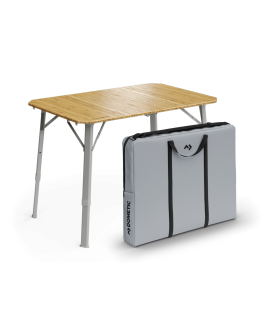 Dometic Compact Camp Table - Bamboo + Compact Camp Table Bag