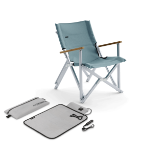 Комплект Преносим Стол Dometic Compact Camp Chair + Затопляща постелка Dometic Camp Personal Heater