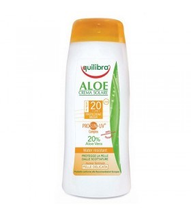 Слънцезащитен крем Equilibra Aloe SPF20 200ML