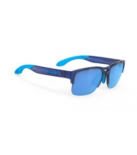 Rudy Sunglasses Spinair 58 Multilaser Blue Crystal Blue