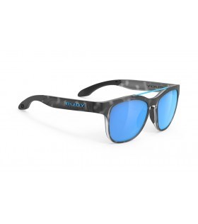 Rudy Sunglasses Spinair 59 Multilaser Blue Demi Grey Matte