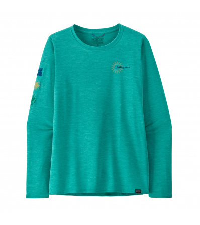 Patagonia Long Sleeve Capilene® Cool Daily Graphic Shirt Waters W's Summer 2024