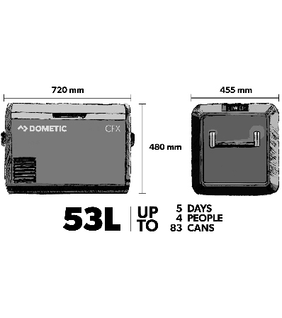 Хладилна чанта Dometic CFX3 - 55IM