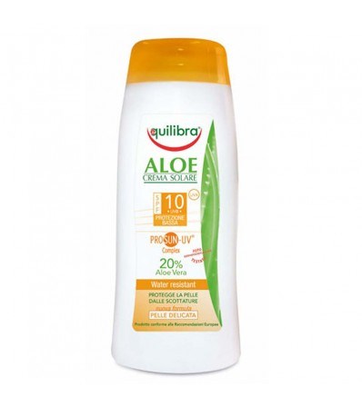 Слънцезащитен крем Equilibra Aloe SPF10 200ML