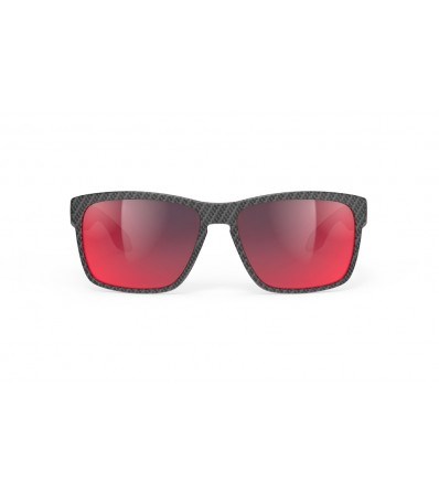 Sunglasses Rudy Spinhawk Multilaser Red Carbonium