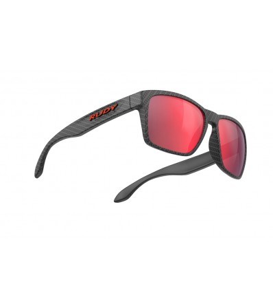 Sunglasses Rudy Spinhawk Multilaser Red Carbonium