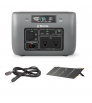 Set Biolite BaseCharge 600 + BioLite Solarpanel 100 + BioLite 12V Car Charging 10 FT