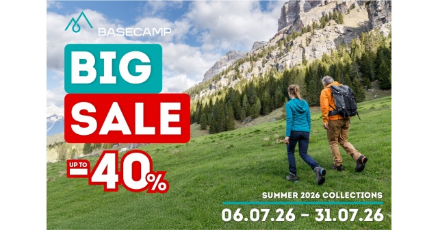 BIG SALE up to 40% OFF at Basecamp