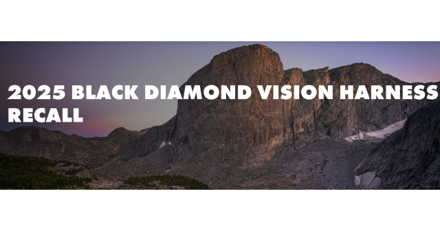 RECALL за катерачни седалки VISION от Black Diamond