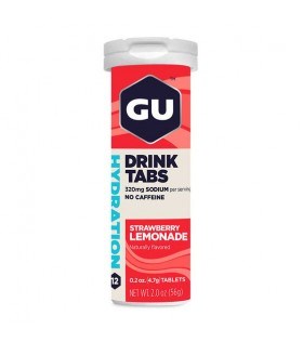 GU Хидратираща напитка Hydration Drink Tabs Ягодова Лимонада 55G