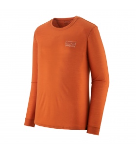 Блуза Patagonia Long-Sleeved Capilene Cool Merino Graphic Shirt M's Winter 2025