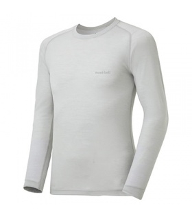 Блуза Montbell Super Merino Wool Light Weight Round Neck Shirt M's Winter 2025