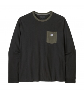 Блуза Patagonia Long Sleeve Shop Sticker Pocket Responsibili-Tee M's
