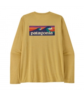 Блуза Patagonia Long-Sleeved Capilene Cool Daily Shirt - Boardshort Logo M's