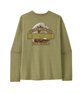 Блуза Patagonia Long Sleeved Capilene Cool Daily Shirt - Great Waves M's