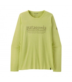 Блуза Patagonia Long-sleeved Capilene Cool Daily Shirt - Hut Tripper W's