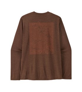 Блуза Patagonia Long Sleeved Capilene Cool Daily Shirt - Strataspire M's