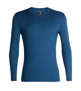 Мерино Блуза Icebreaker Merino 200 Oasis Long Sleeve Crewe Lazurite M's