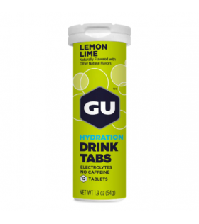 ТАБЛЕТКИ ХИДРАТИРАЩА НАПИТКА GU HYDRATION TABS LEMON-LIME