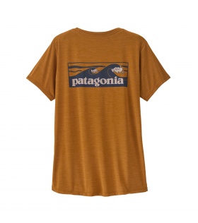 Тениска Patagonia Capilene Cool Daily Shirt - Boardshort Logo W's