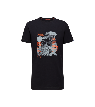 Тениска Mammut Massone T-Shirt Men Rocks Summer 2024