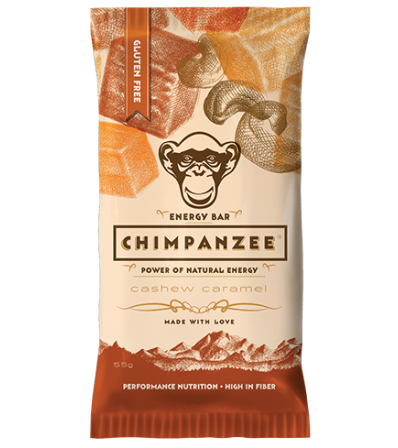 Chimpanzee Energy Bar Cashew & Caramel 55g