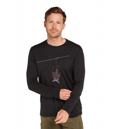 Icebreaker Merino 150 Tech Lite LS T-Shirt Bear Lift M's Winter 2025