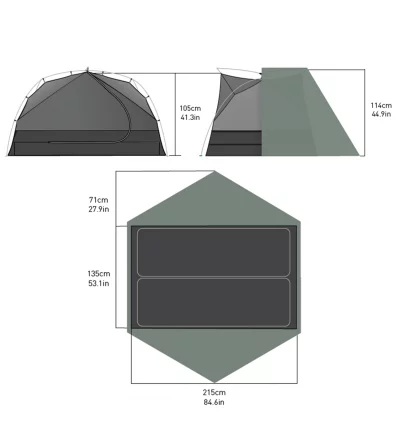 Sea to Summit Tension Ridge Ikos TR2