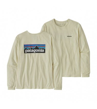 Тениска Patagonia Long-Sleeved P-6 Logo Responsibili-Tee W's