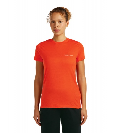 Icebreaker Women's 150 Tech Lite T-Shirt IB Wordmark