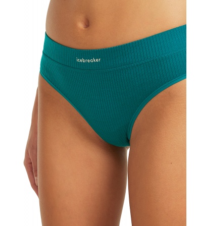 Icebreaker Women's Merino Blend Rib Lotus Hipster