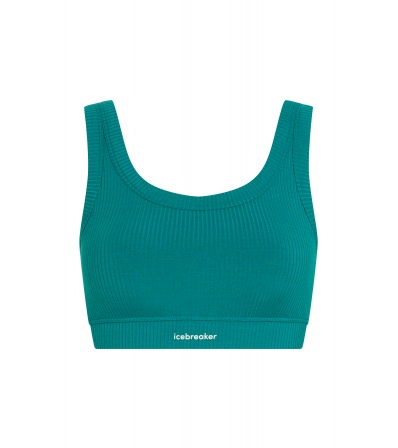 Icebreaker Women's Merino Blend Rib Lotus Bra
