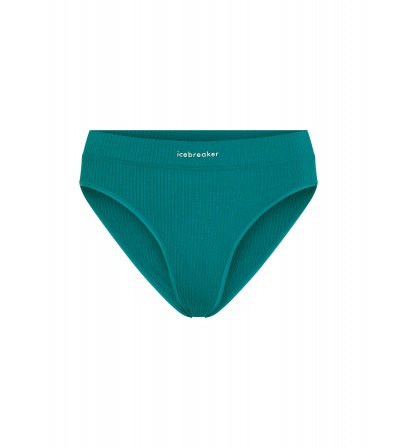 Icebreaker Women's Merino Blend Rib Lotus Hipster