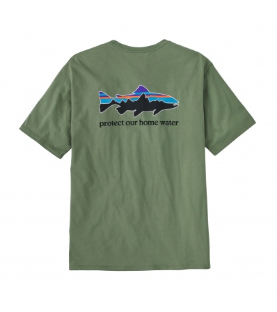 Patagonia Home Water Trout Organic T-Shirt M's Winter 2025