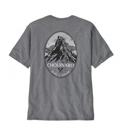 Тениска Patagonia Chouinard Crest Pocket Responsibili-Tee M's Winter 2025