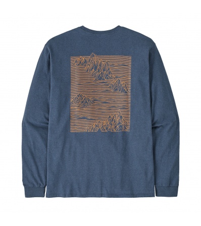 Блуза Patagonia Long-Sleeved Strataspire Responsibili-Tee Winter 2025