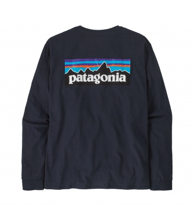 Блуза Patagonia Long-Sleeved P-6 Logo Responsibili-Tee M's Winter 2025