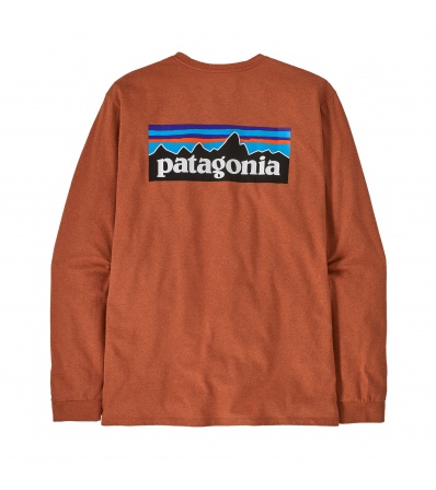 Блуза Patagonia Long-Sleeved P-6 Logo Responsibili-Tee M's Winter 2025