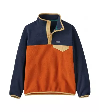 Patagonia Kids' Lightweight Synchilla Snap-T Fleece Pullover Winter 2025