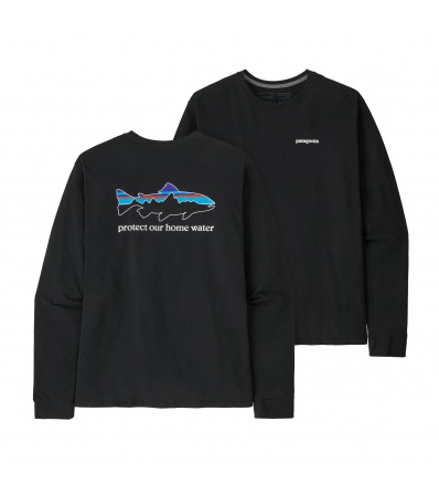 T-shirt Patagonia Long-Sleeved Home Water Trout Responsibili-Tee M's Winter 2025