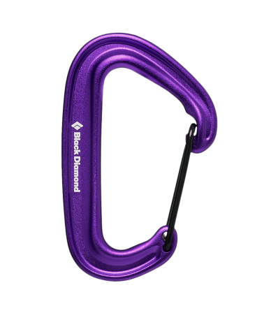 Black Diamond Miniwire Carabiner Winter 2025