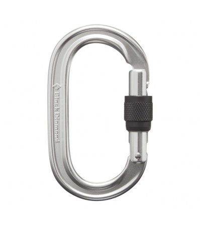 Black Diamond Oval Keylock Screwgate Carabiner Summer 2024