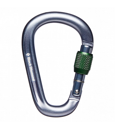 Black Diamond Pearlock Screwgate Carabiner Winter 2025