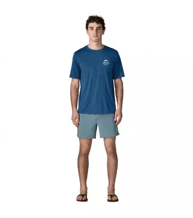 Блуза Patagonia Capilene Cool Daily Shirt - Great Waves M's