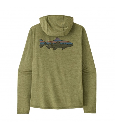 Patagonia Capilene Cool Sun Hoody - Fitz Roy Trout 40+ UPF M's
