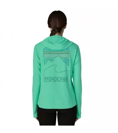 Блуза Patagonia Capilene Cool Sun Hoody - Peak Visions W's