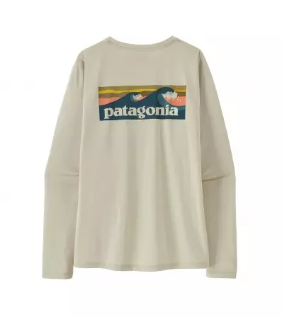 Блуза Patagonia Long Sleeved Capilene Cool Daily Shirt - Boardshort Logo W's