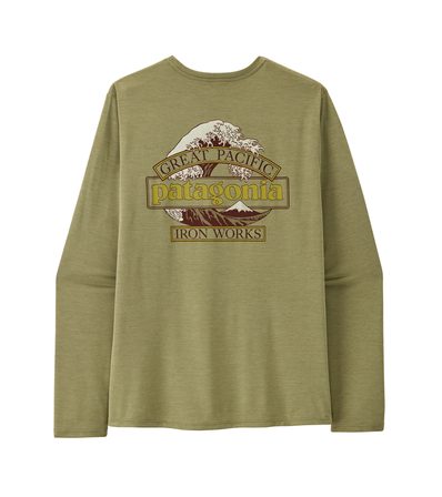 Блуза Patagonia Long Sleeved Capilene Cool Daily Shirt - Great Waves M's